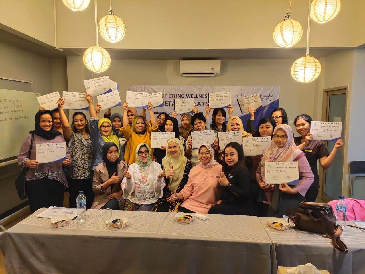 Penyerahan sertifikat